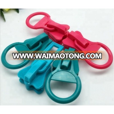 double reversible zipper slider for children